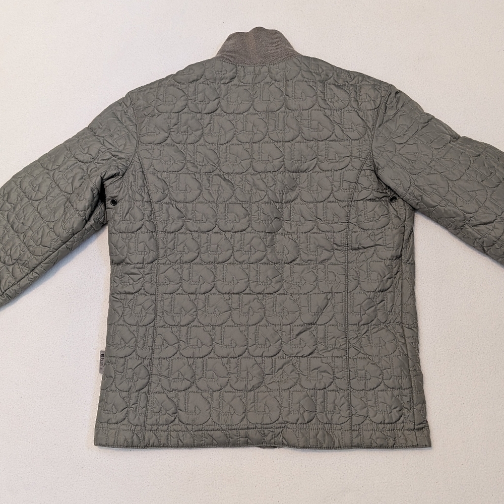 Burton Quilted Gray Coat/Jacket w/ Zipper Pockets Size Small - Picture 4 of 9